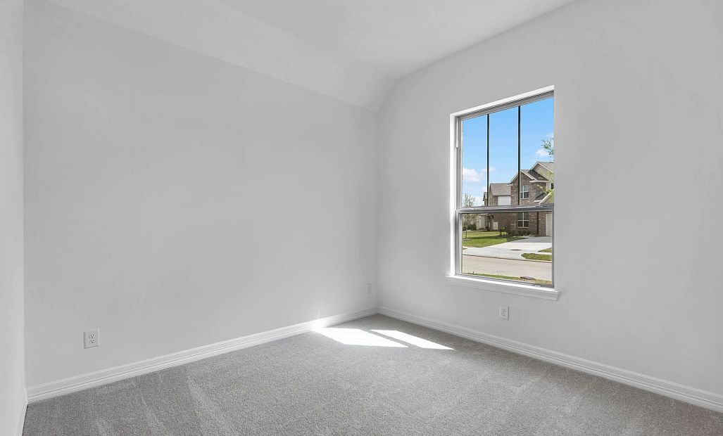 Third bedroom. Sample product photo. Actual exterior and interior selections may vary by homesite.