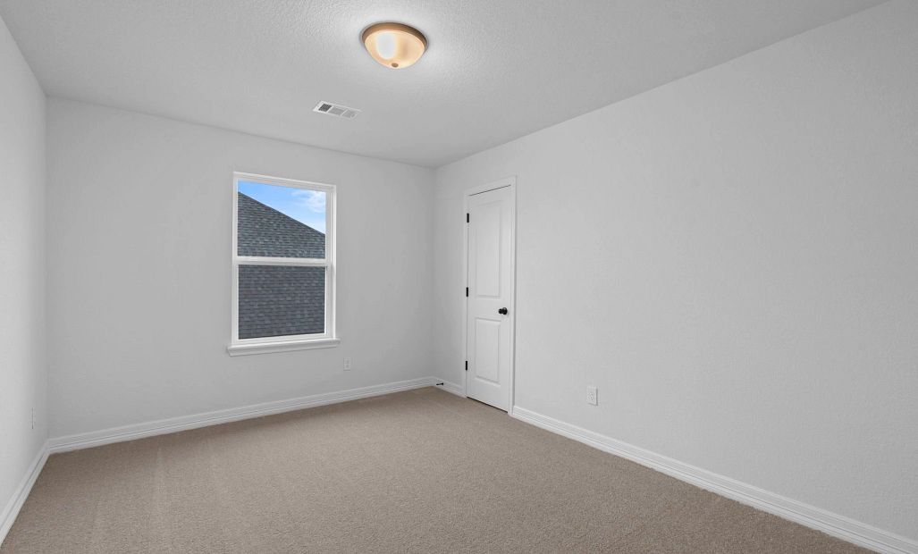 Third bedroom. Sample product photo. Actual exterior and interior selections may vary by homesite.