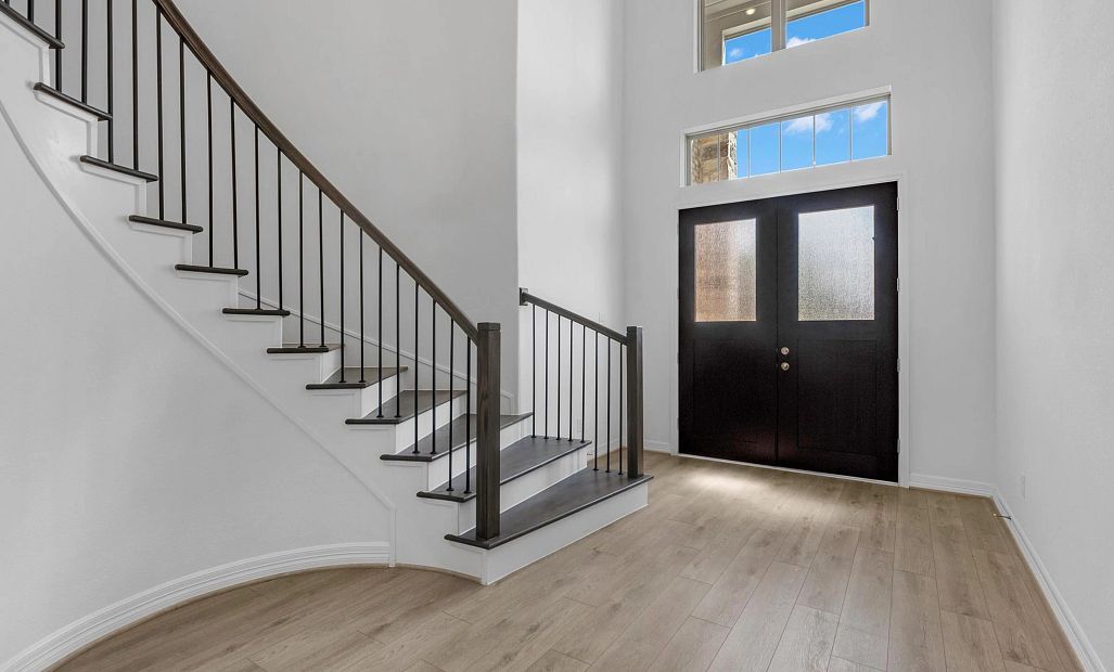 Home entry. Sample product photo. Actual exterior and interior selections may vary by homesite.