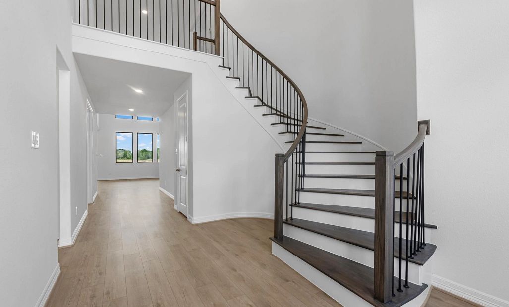 Home entry. Sample product photo. Actual exterior and interior selections may vary by homesite.