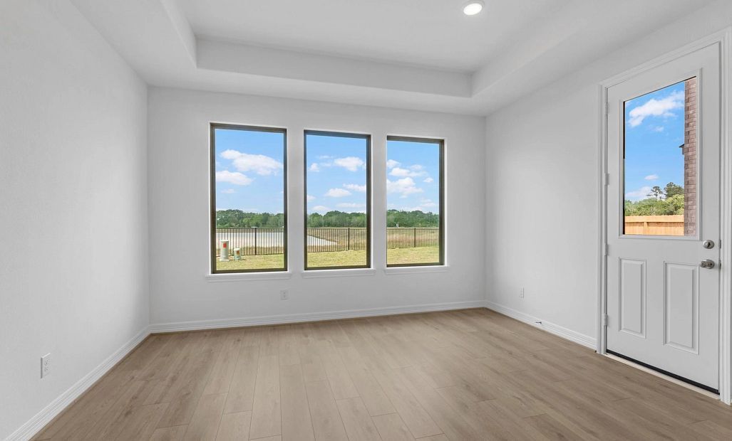 Cafe. Sample product photo. Actual exterior and interior selections may vary by homesite. Photo may