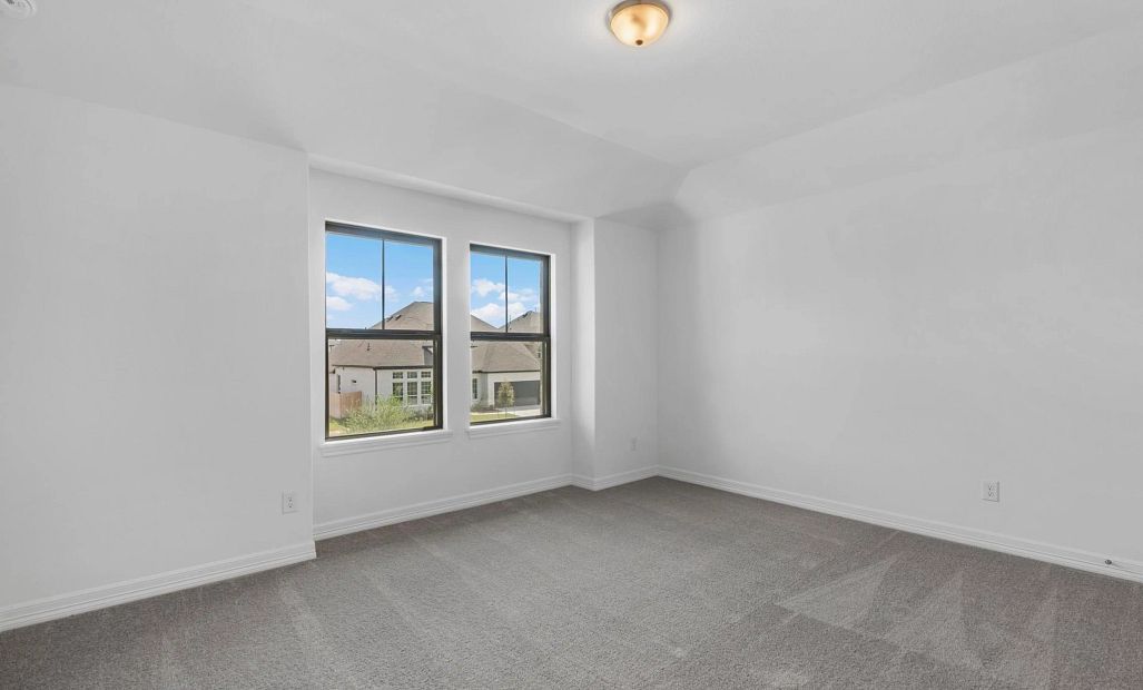 Third bedroom. Sample product photo. Actual exterior and interior selections may vary by homesite.