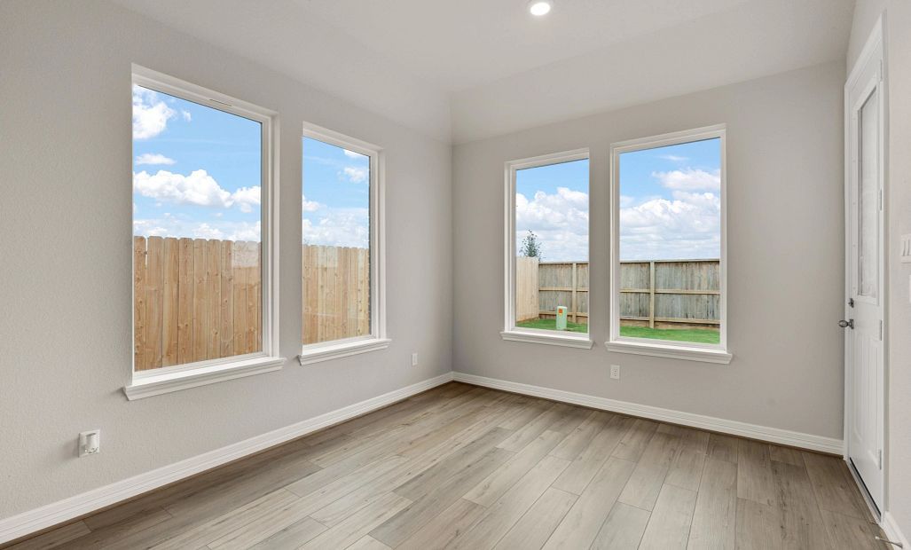 Cafe. Sample product photo. Actual exterior and interior selections may vary by homesite. Photo may