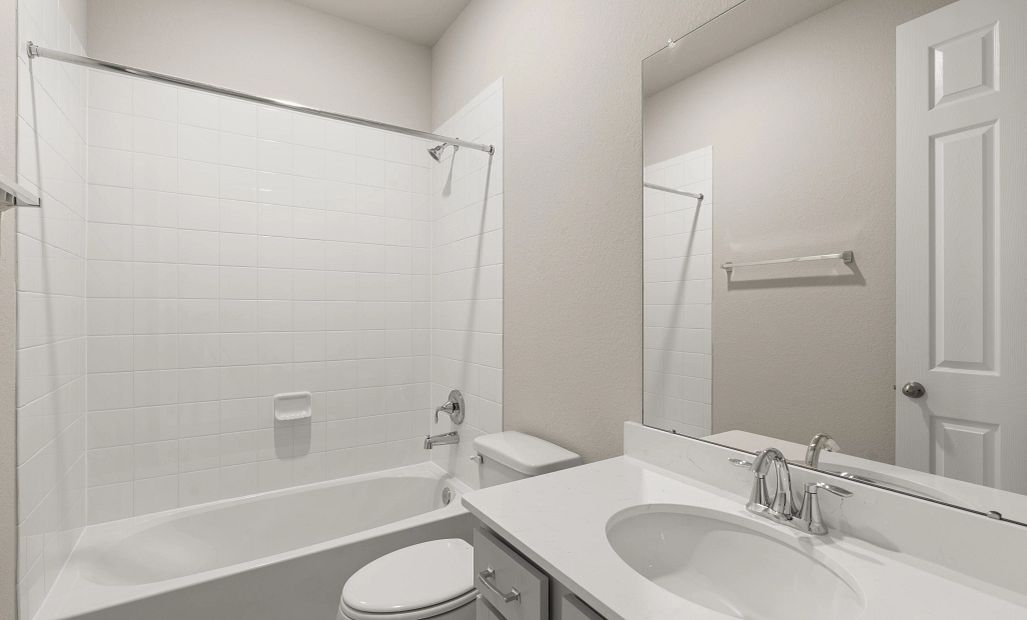 Third bathroom. Sample product photo. Actual exterior and interior selections may vary by homesite.
