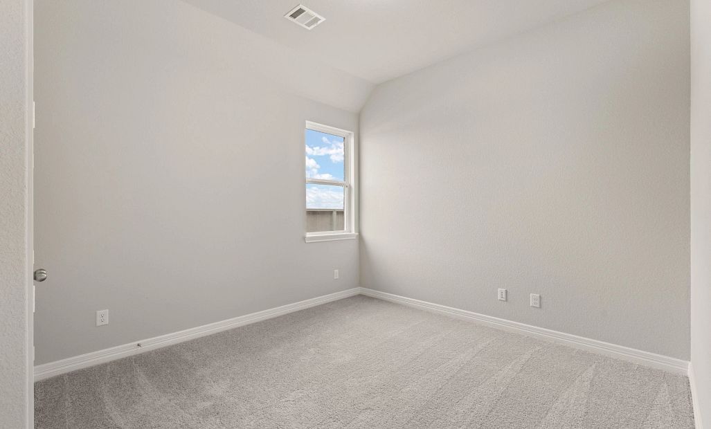 Fourth bedroom. Sample product photo. Actual exterior and interior selections may vary by homesite.