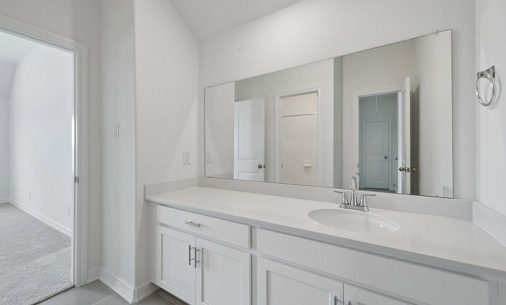 Secondary bathroom