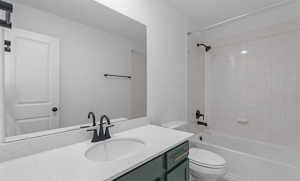 Third bathroom. Sample product photo. Actual exterior and interior selections may vary by homesite.