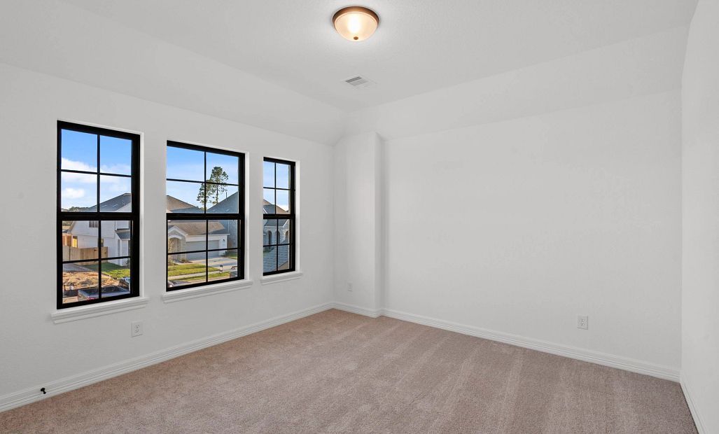 Secondary bedroom. Sample product photo. Actual exterior and interior selections may vary by