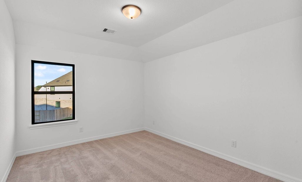 Fourth bedroom. Sample product photo. Actual exterior and interior selections may vary by homesite.