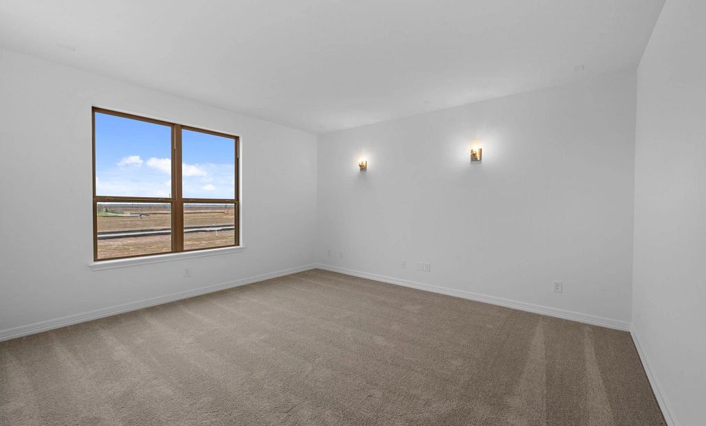 Upstairs loft. Sample product photo. Actual exterior and interior selections may vary by homesite.