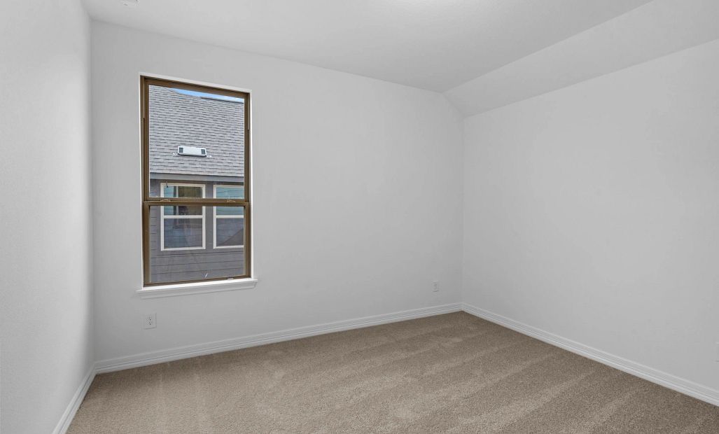 Third bedroom. Sample product photo. Actual exterior and interior selections may vary by homesite.