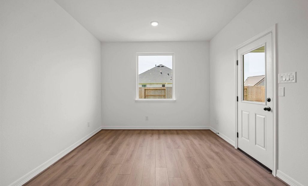 Cafe. Sample product photo. Actual exterior and interior selections may vary by homesite. Photo may