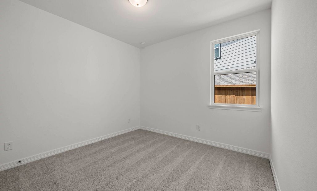 Third bedroom. Sample product photo. Actual exterior and interior selections may vary by homesite.
