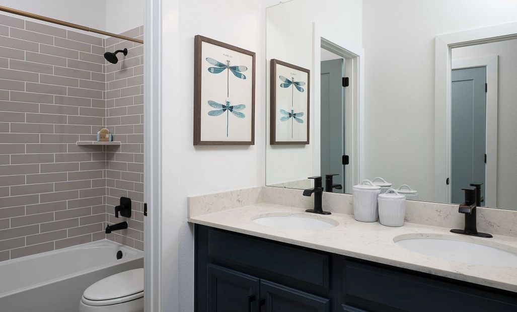 Secondary bathroom