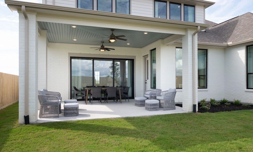 Covered patio