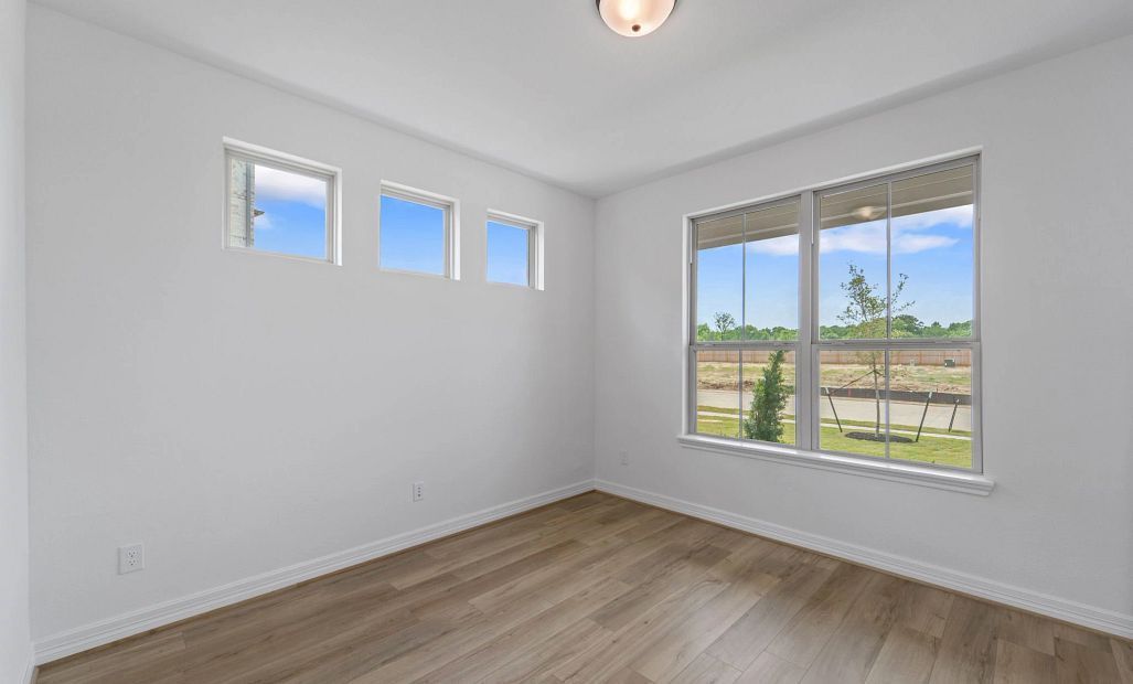 Fifth bedroom. Note: Sample product photo - actual exterior and interior selections may vary by