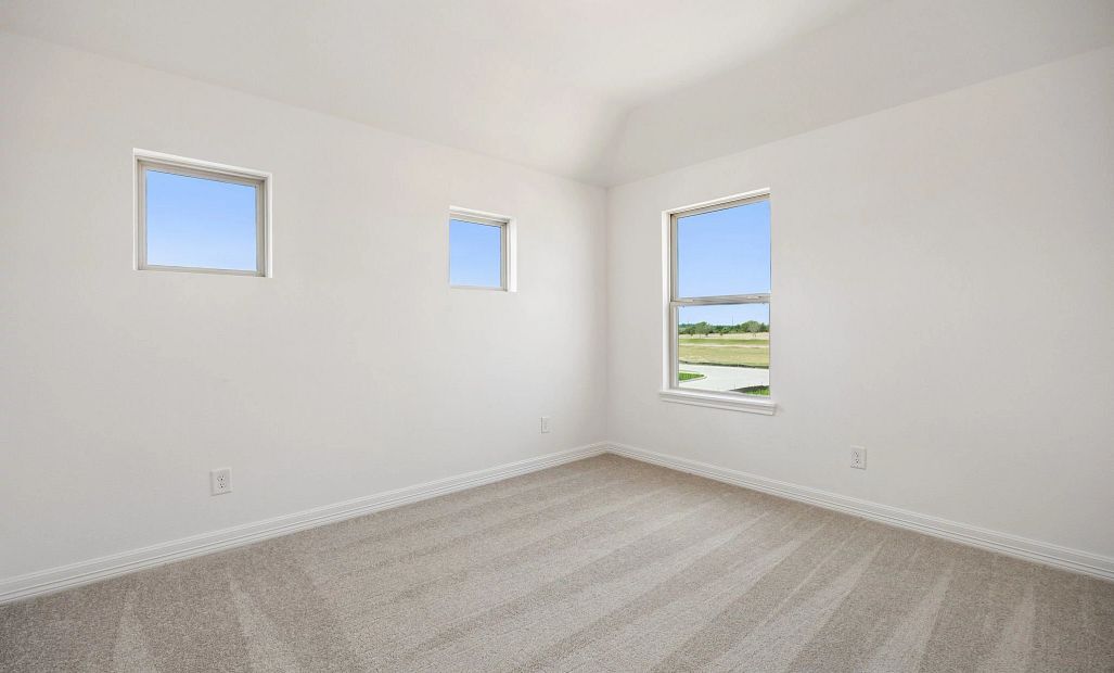 Third bedroom. Sample product photo. Actual exterior and interior selections may vary by homesite.