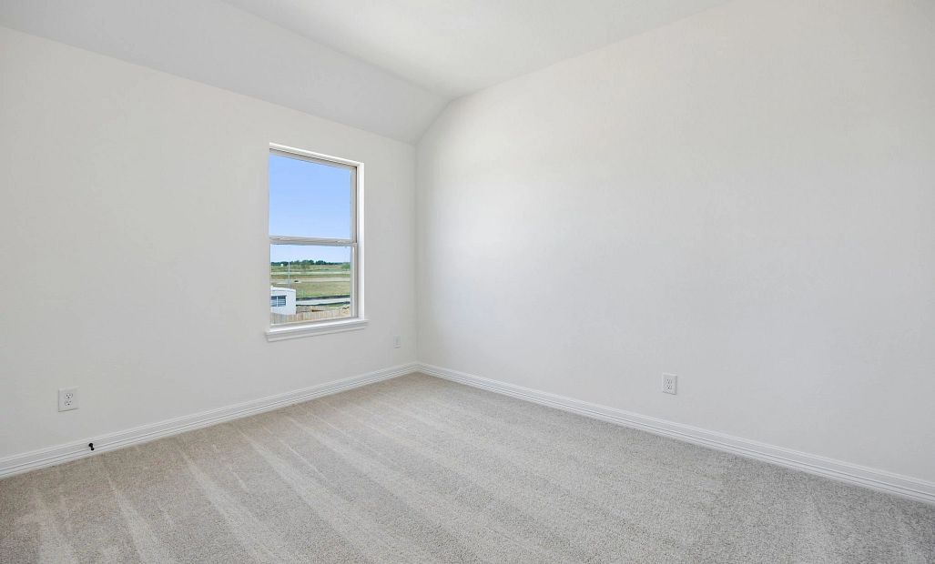 Fourth bedroom. Sample product photo. Actual exterior and interior selections may vary by homesite.