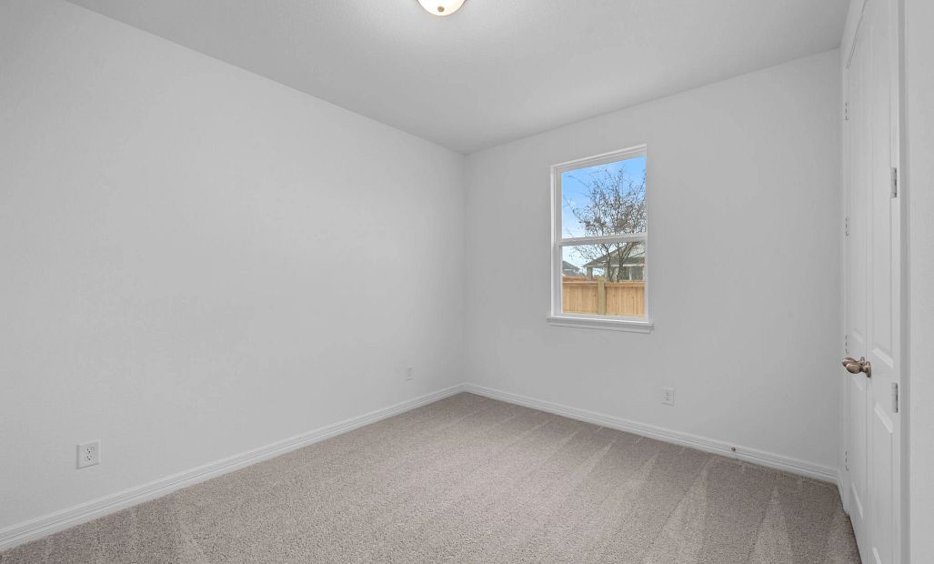 Third bedroom. Sample product photo. Actual exterior and interior selections may vary by homesite.