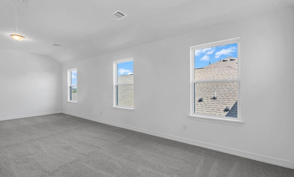 Upstairs loft. Sample product photo. Actual exterior and interior selections may vary by homesite.