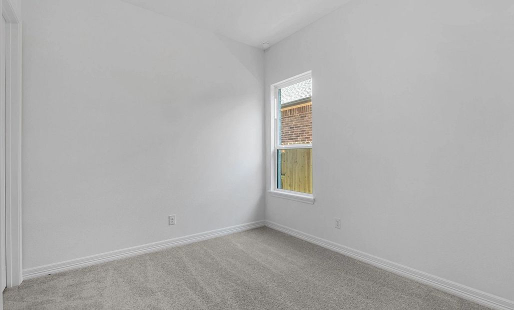 Secondary bedroom. Sample product photo. Actual exterior and interior selections may vary by