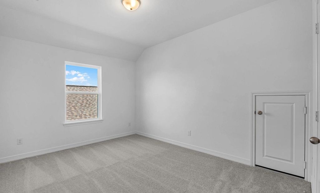 Third bedroom. Sample product photo. Actual exterior and interior selections may vary by homesite.