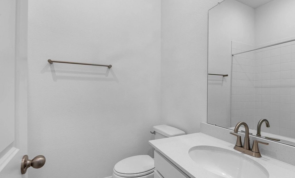 Third bathroom. Sample product photo. Actual exterior and interior selections may vary by homesite.