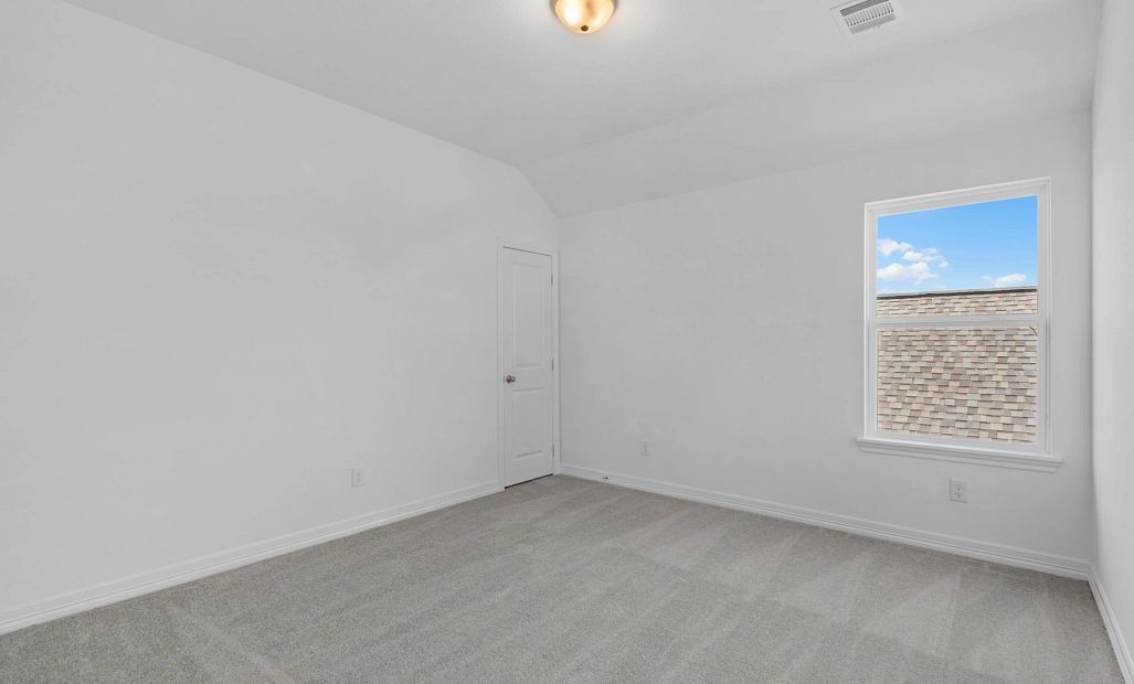 Fourth bedroom. Sample product photo. Actual exterior and interior selections may vary by homesite.