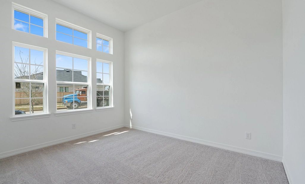 Secondary bedroom. Sample product photo. Actual exterior and interior selections may vary by