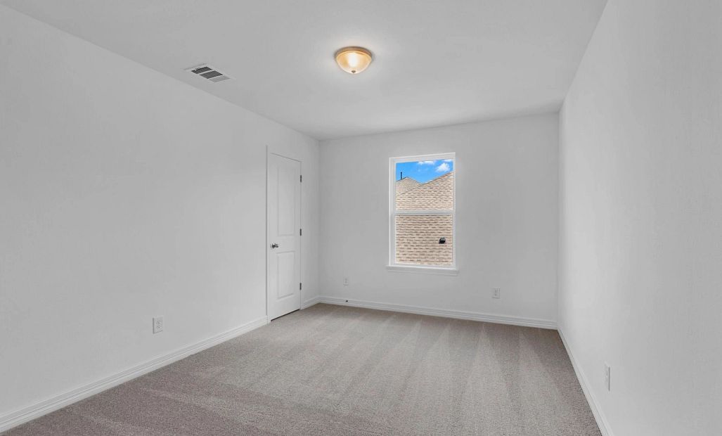 Third bedroom. Sample product photo. Actual exterior and interior selections may vary by homesite.
