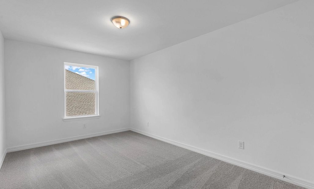 Fourth bedroom. Sample product photo. Actual exterior and interior selections may vary by homesite.