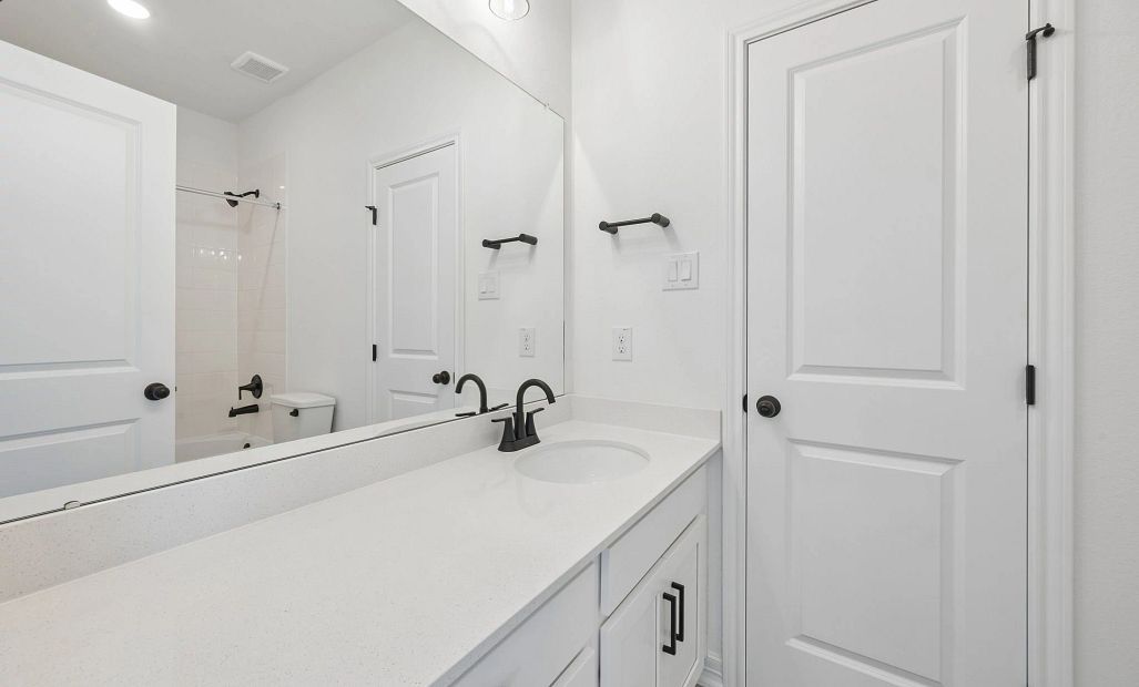 Secondary bathroom