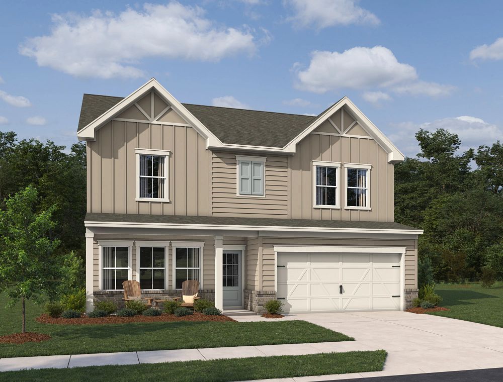 The Pointe at Heron Bay - Baker Elevation Image 3