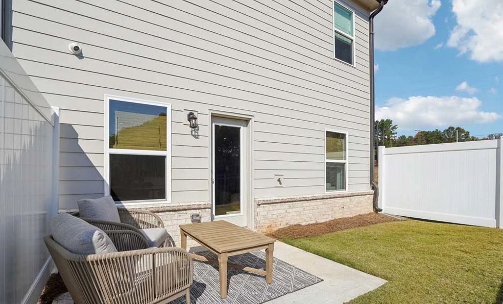 Sample Photo: Rear Patio