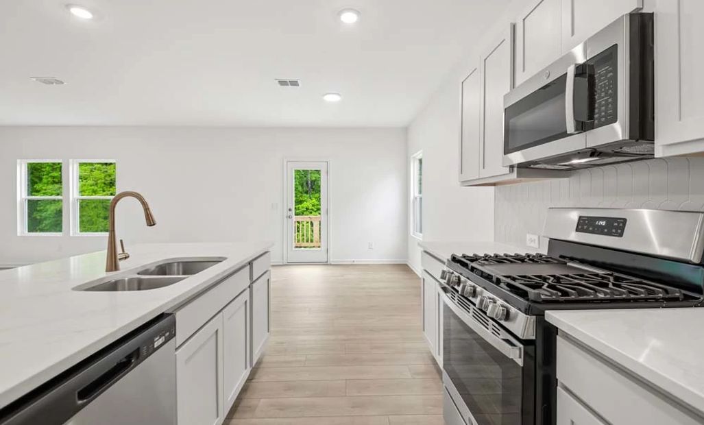 Kitchen Featuring Serene Collection