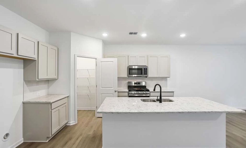 Representative Photo: Kitchen featuring Artisan Collection Finishes