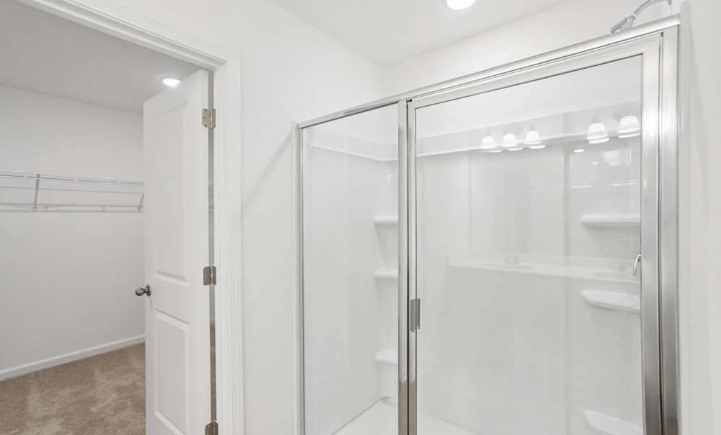 Representative Photo: Primary Bathroom Walk-In Shower