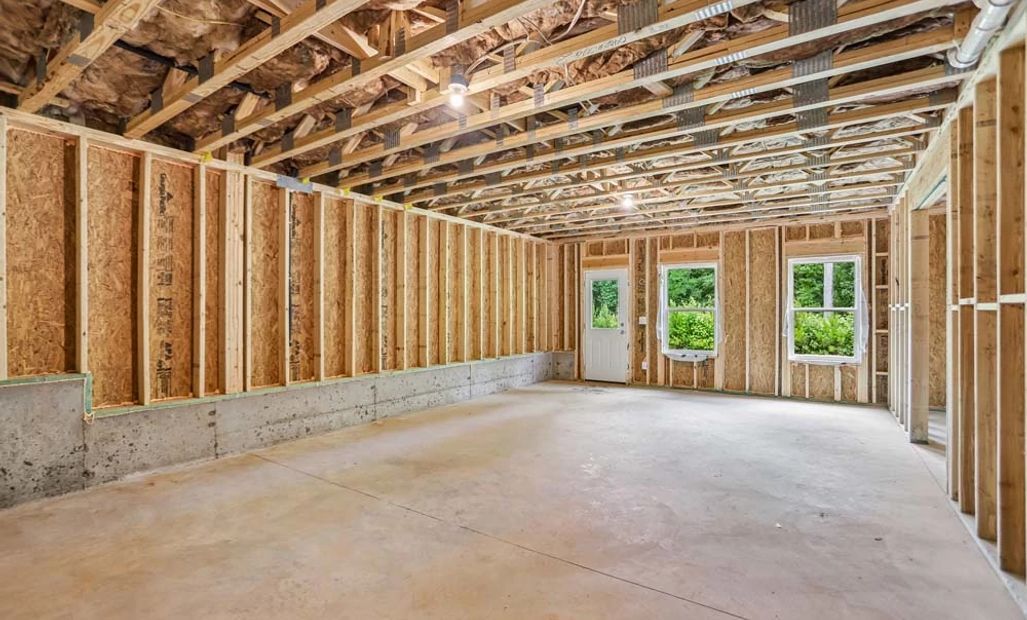 Representative Photo: Unfinished Basement