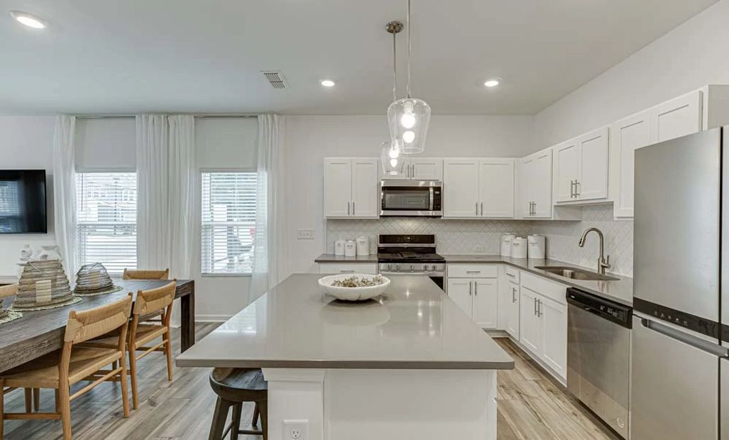 Kitchen featuring Harmony Collection Finishes
