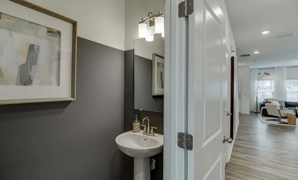 Powder Bathroom on First Floor