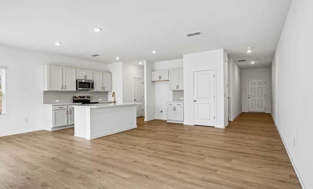 Family Room & Kitchen