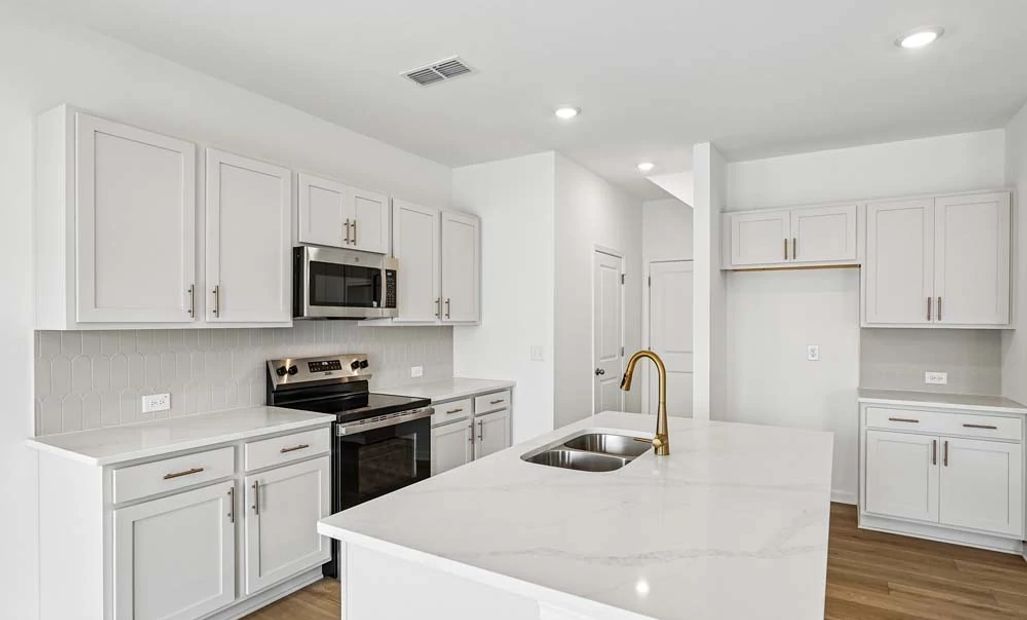 Kitchen featuring Serene Collection Finishes