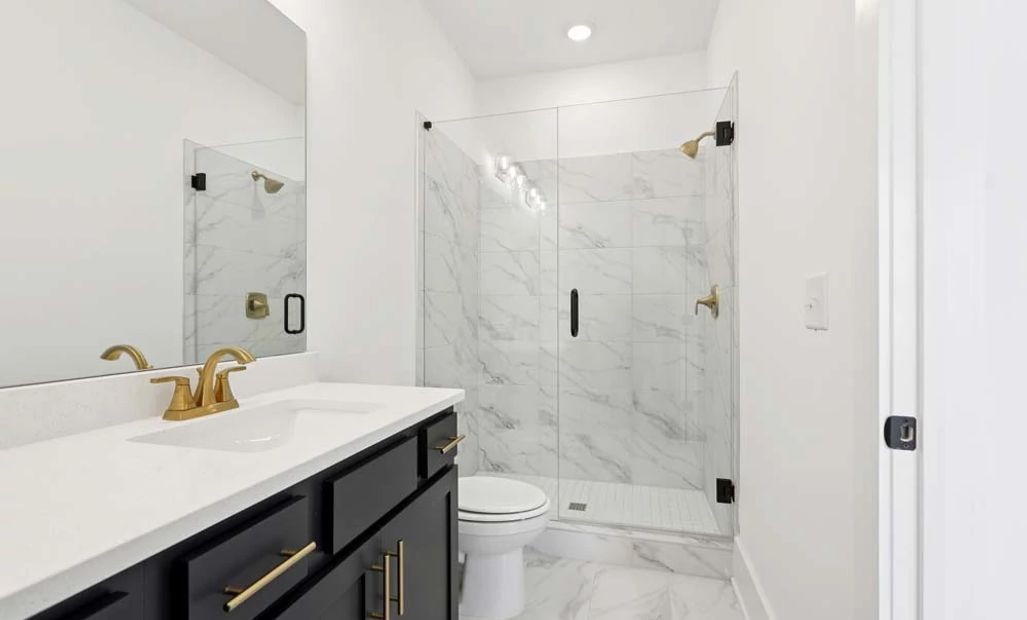 Sample Photo: Primary Bathroom Walk-In Shower