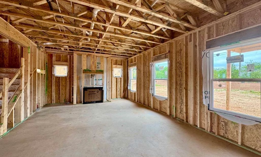 Family Room Construction Progress