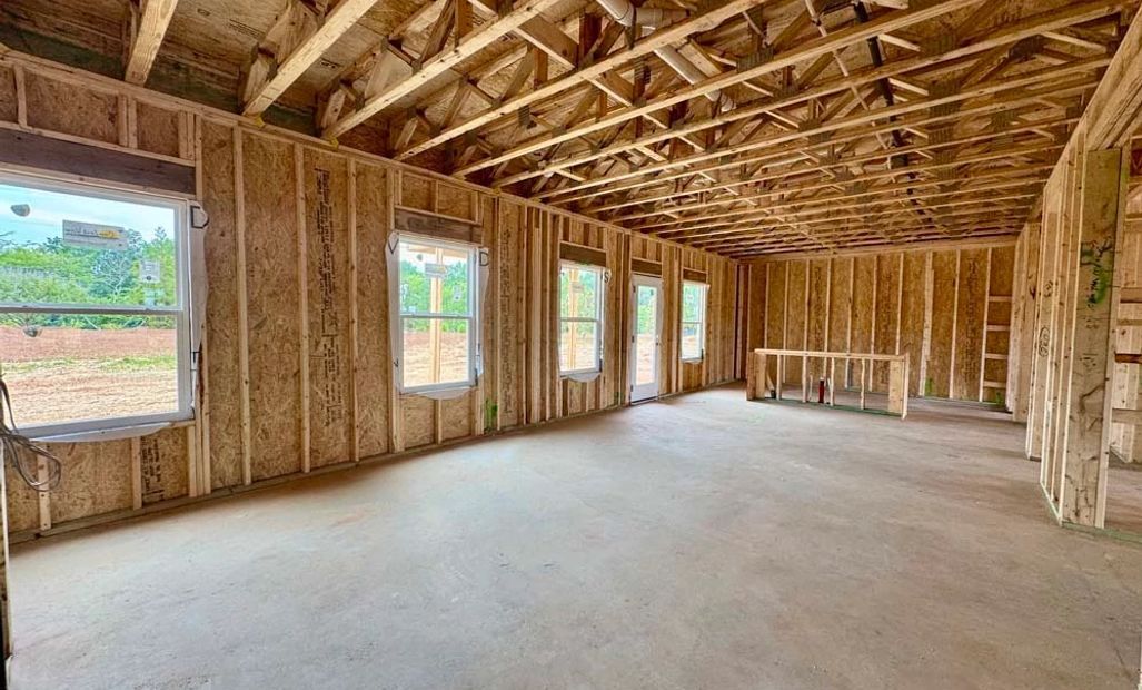 Family Room & Dining Room Construction Progress