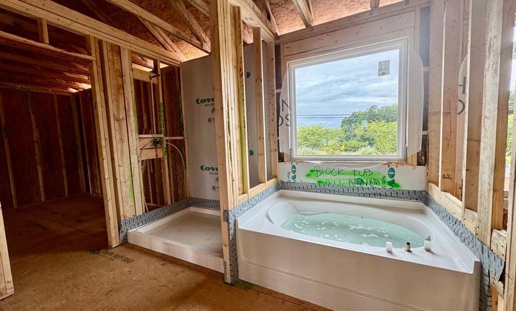 Primary Bathroom Construction Progress