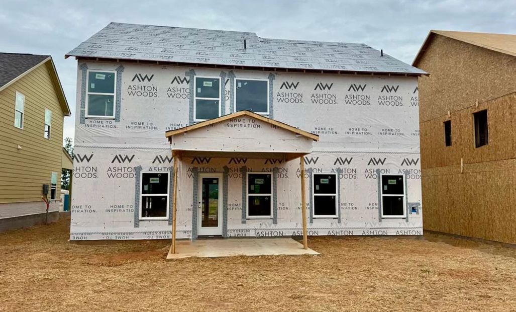 Rear Exterior Construction Progress