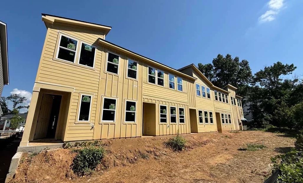 Front Exterior Construction Progress
