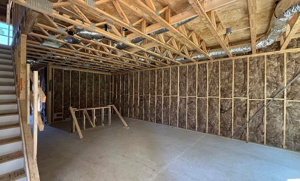 Foyer & Family Room Construction Progress