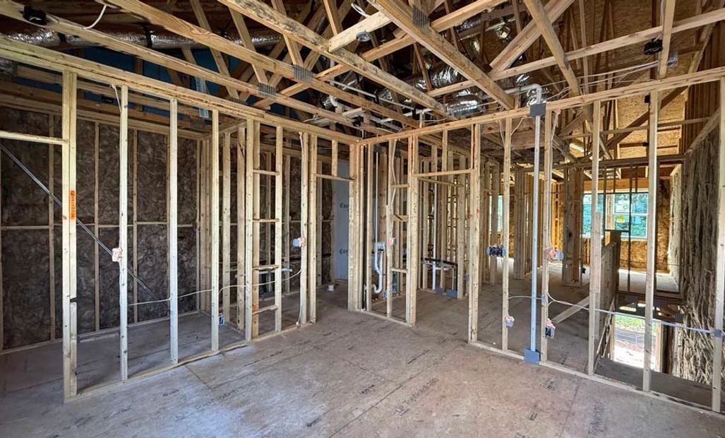 Primary Bedroom Construction Progress